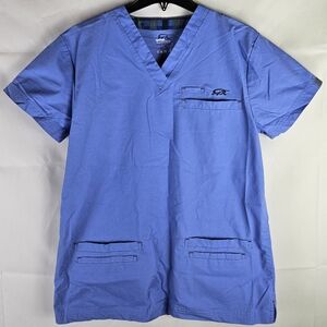 Iguana Med Scrub Top Shirt Size XS | Minimalist Medical Nurse Cosplay Costume